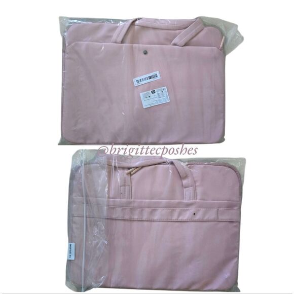 LAPTOP Briefcase Pink Handbag - Picture 9 of 14